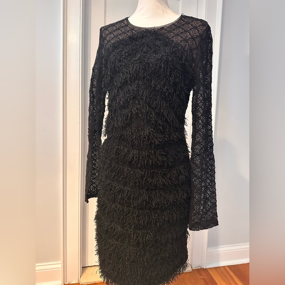 BCBGMaxAzria Black evening dress